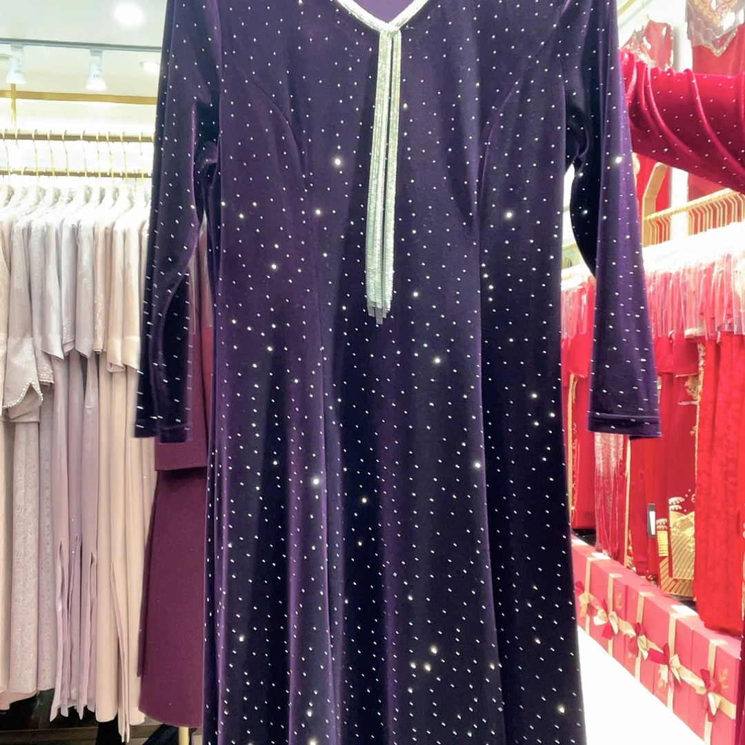 套头款521紫色满天星L