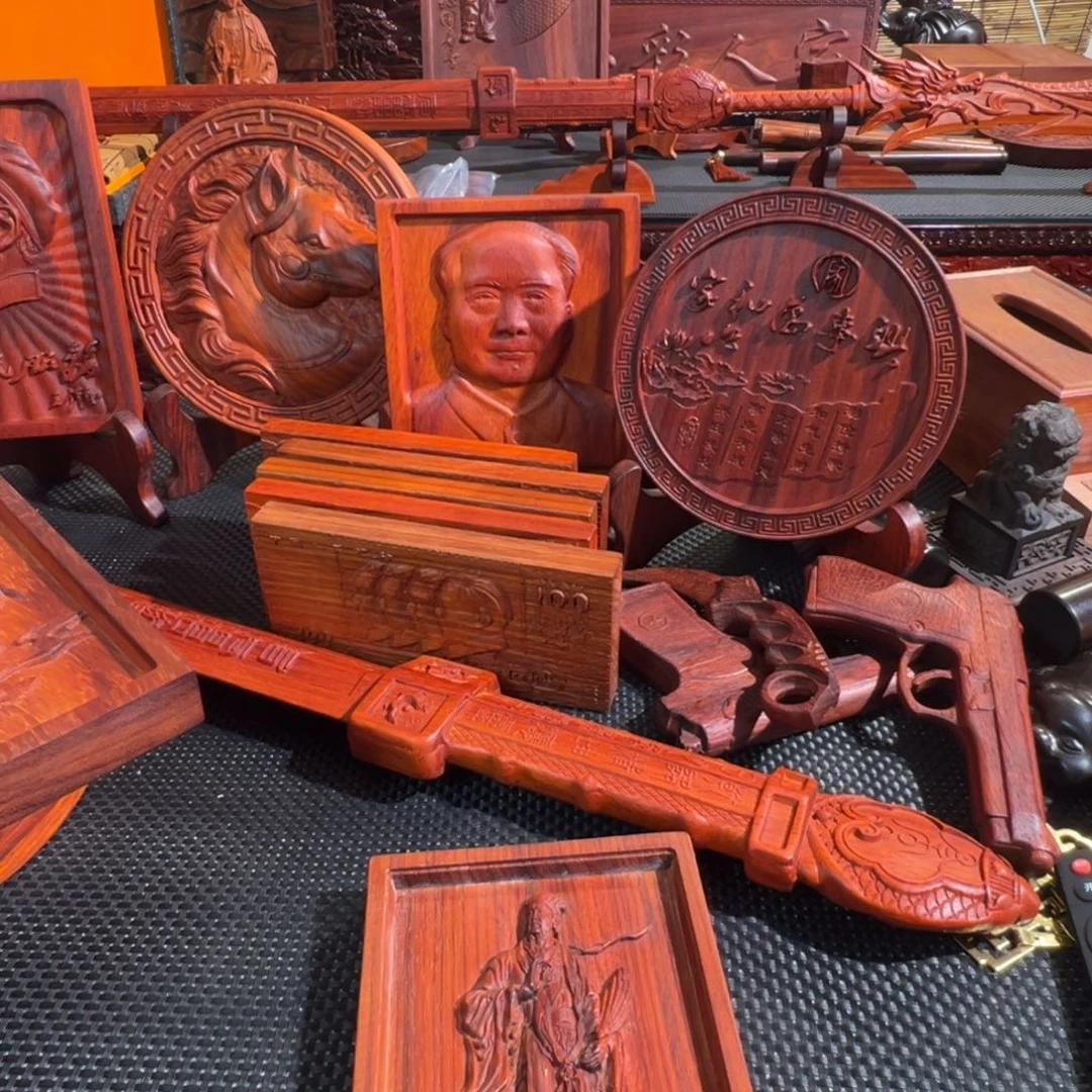 非洲紫檀（红花梨）大***?瑕疵品不退不换20