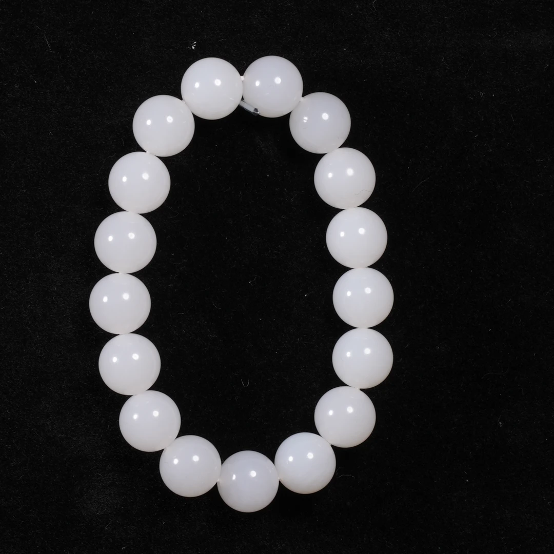 lot16和田玉羊脂手串/保利拍卖