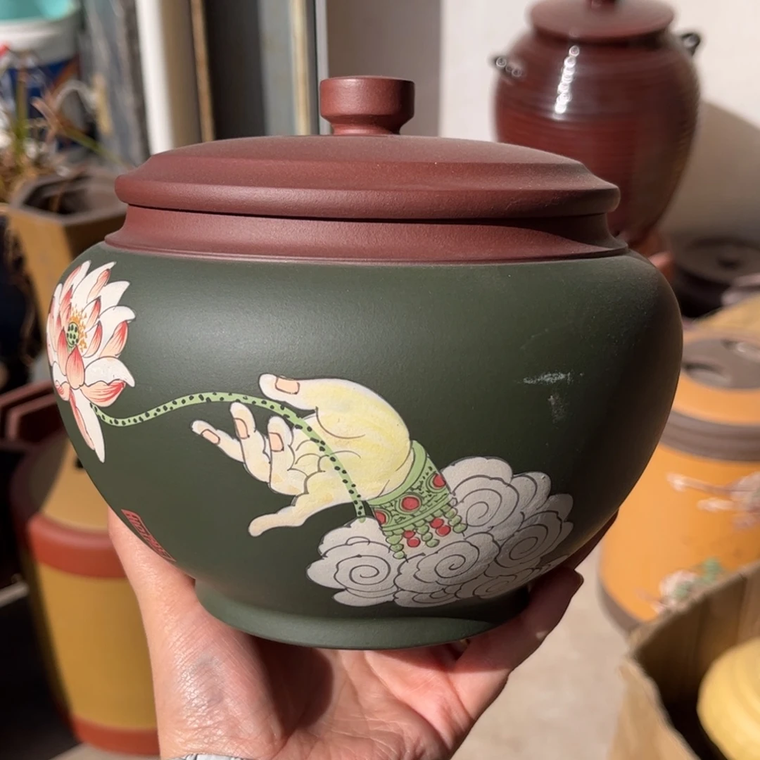 茶叶罐紫砂醒茶罐