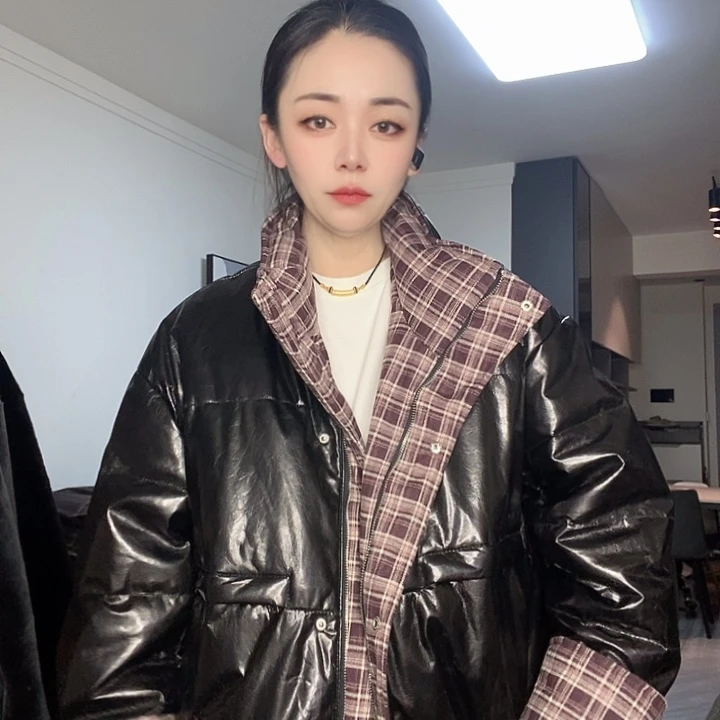 绵羊皮羽绒均码135斤左右