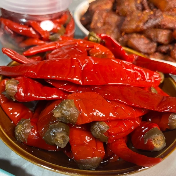 湖南特产本地酸辣椒脆爽开胃开坛即食