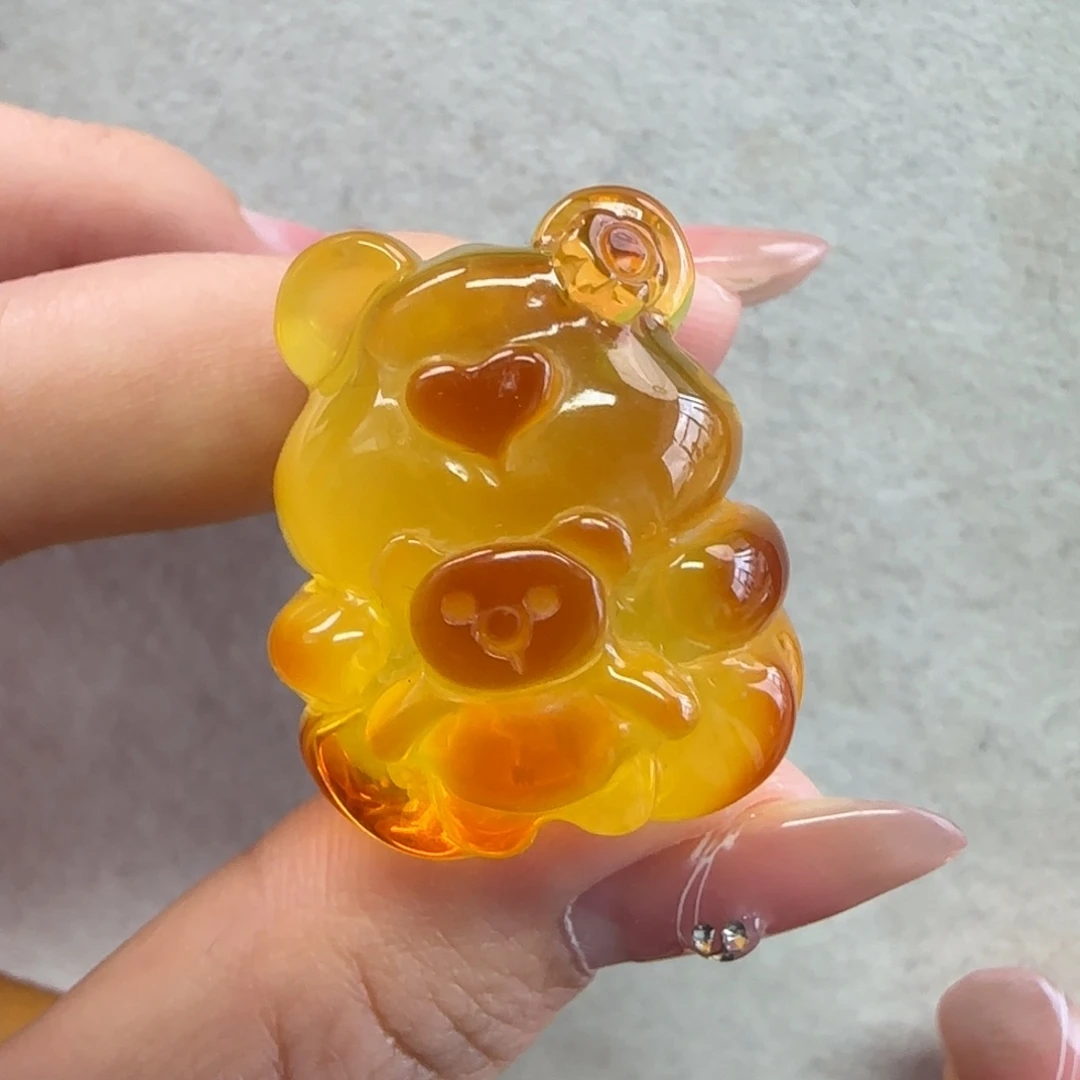 琥珀未镶嵌珠宝奇石
