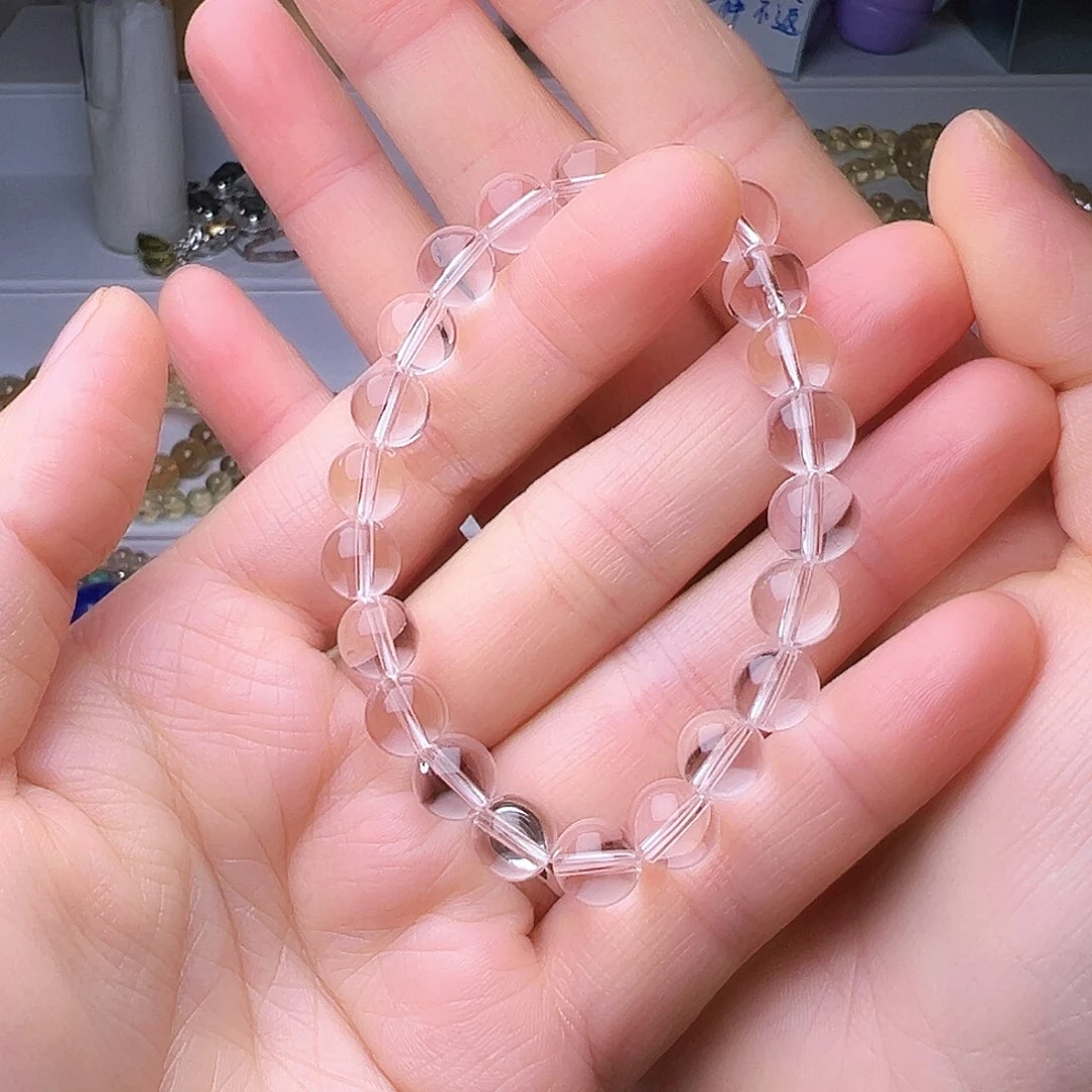 水晶手链未镶嵌小*常拍三发一不退运费