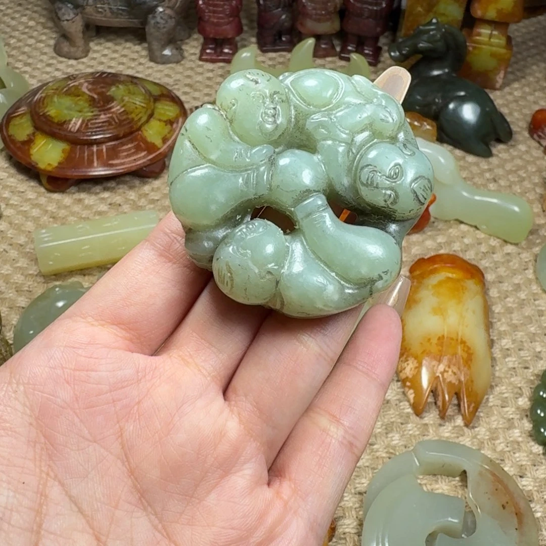 吊坠白玉菩提挂件