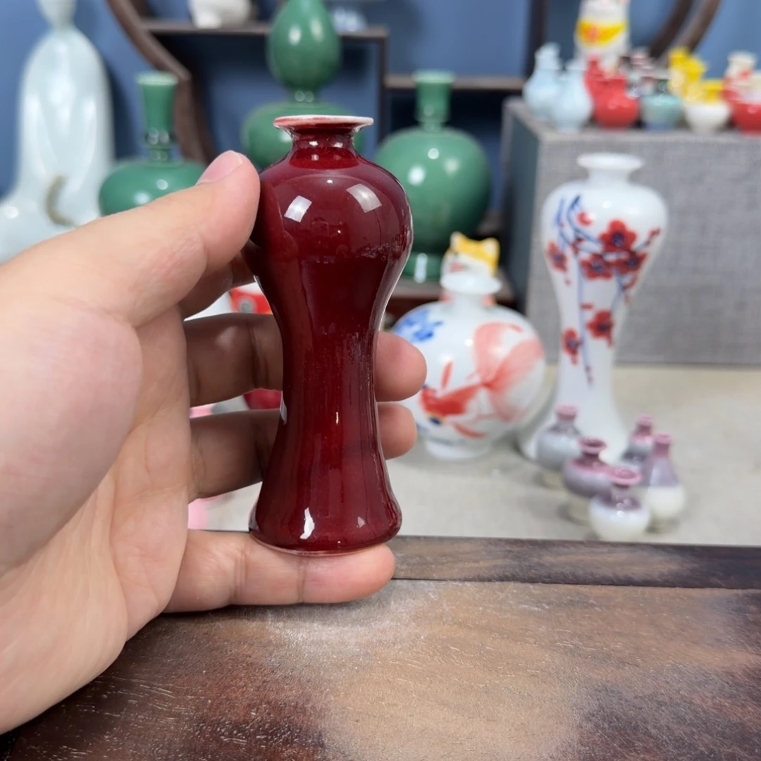 陶瓷手工小花器摆件