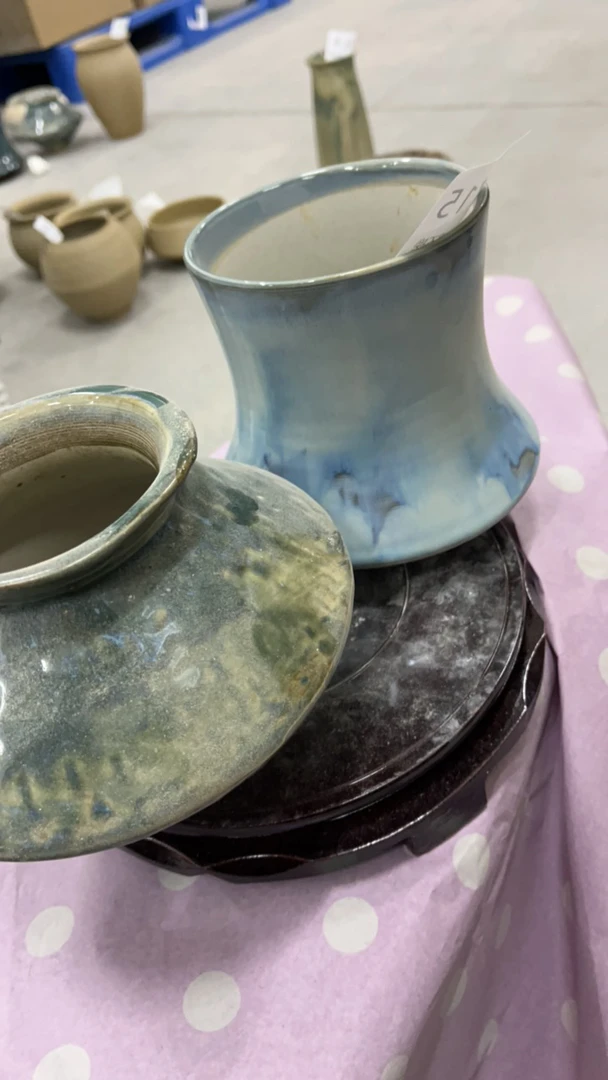 715。口径10高10。两个装 微瑕 花盆