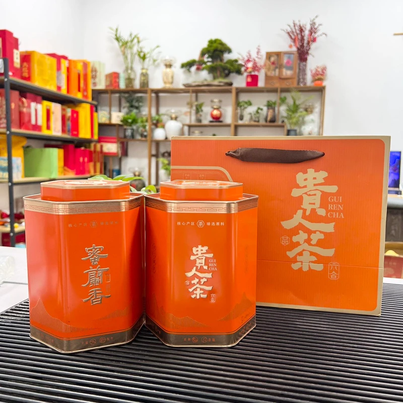 潮州凤凰单丛蜜兰香  中轻火浓香型蜜兰香茶叶礼罐500克