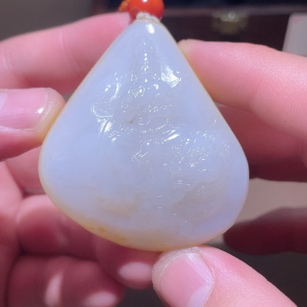 和田玉颈饰未镶嵌开*点Z6