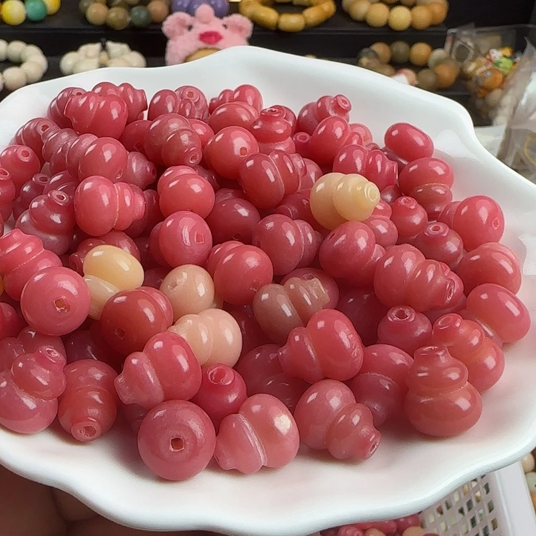 菩提根/象牙果手串微瑕卡14樱桃酪葫芦20颗➕20颗