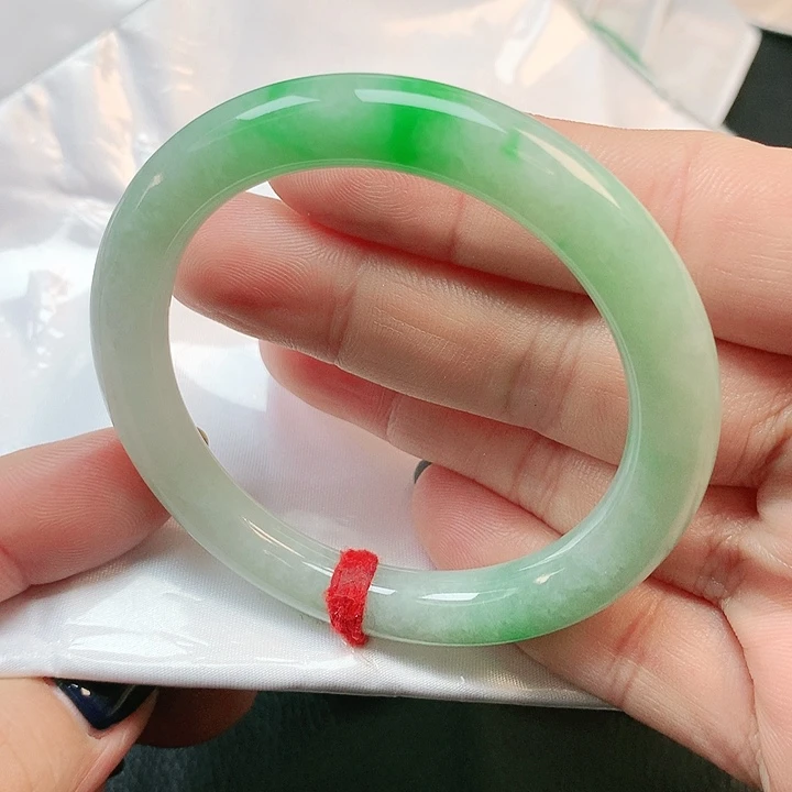 未镶嵌手镯翡翠圆条1594