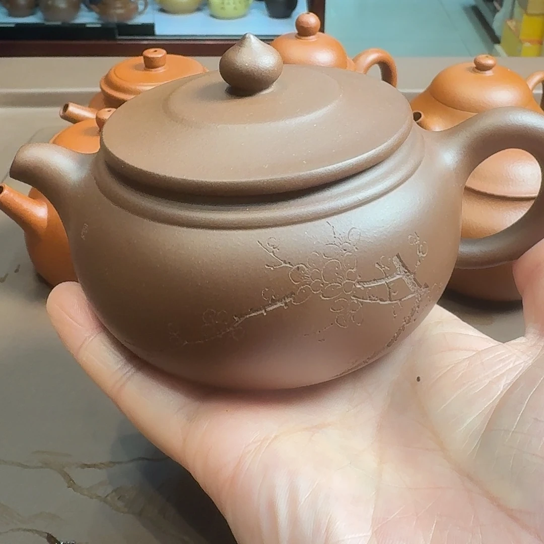 茶壶紫砂原矿紫泥半手工，今天限时价。