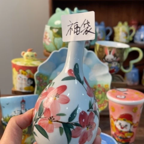 炉1****1景德镇釉下手绘陶瓷