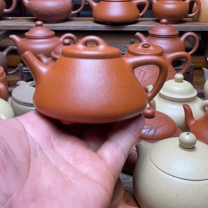 陶***）茶壶本山绿泥宜兴紫砂壶全手工制作