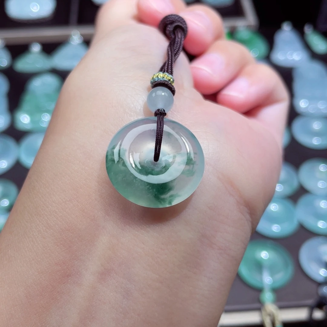 颈饰未镶嵌翡翠扣子