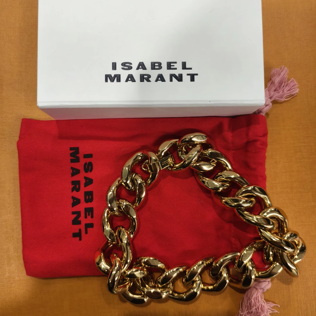 全新未使用  Isabel Marant IM/钩扣项链