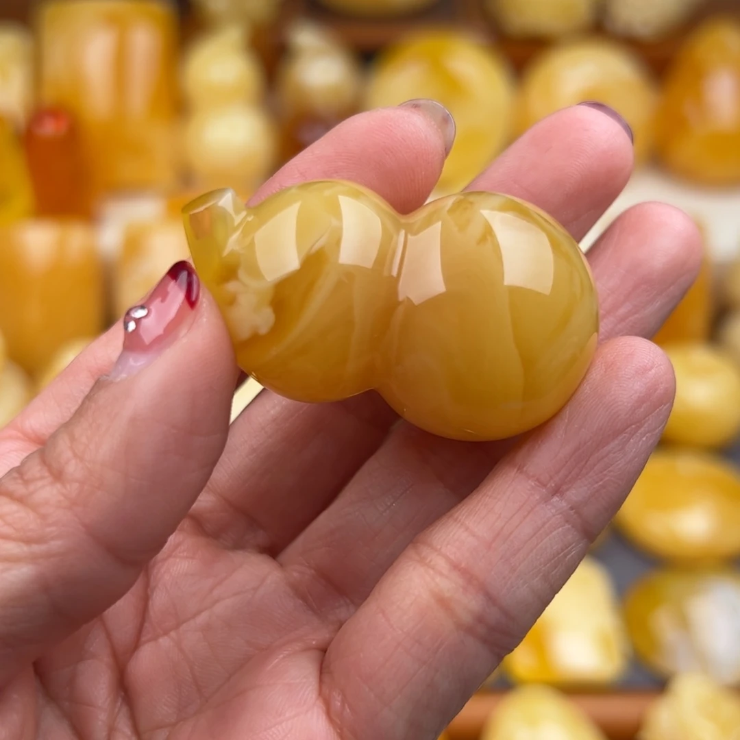 琥珀裸石未镶嵌纯天然琥珀蜜蜡无优化