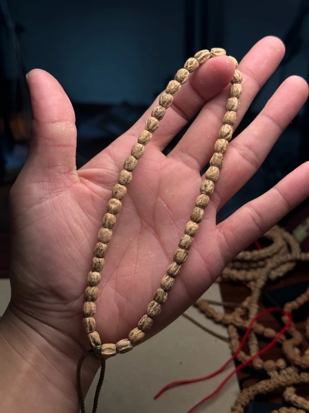 热振柏香籽直切顺纹小高桩手持