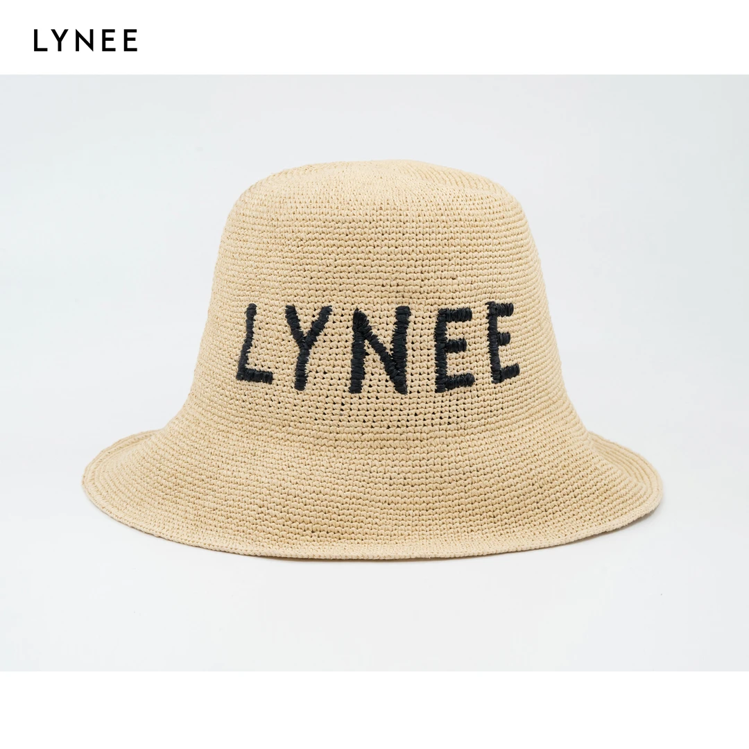 LYNEE  LOGO编织渔夫帽时尚百搭 LAD2FSA004