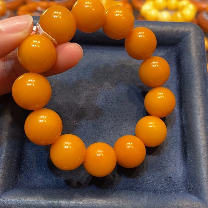 琥珀手链未镶嵌蜜蜡