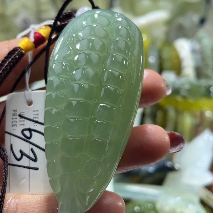 岫玉未镶嵌手把手把