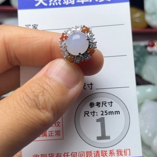 翡翠未镶嵌颈饰蛋面