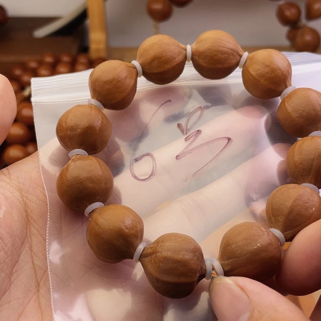 橄榄核手串/手链1821尺寸老树铁核蒜头核6号