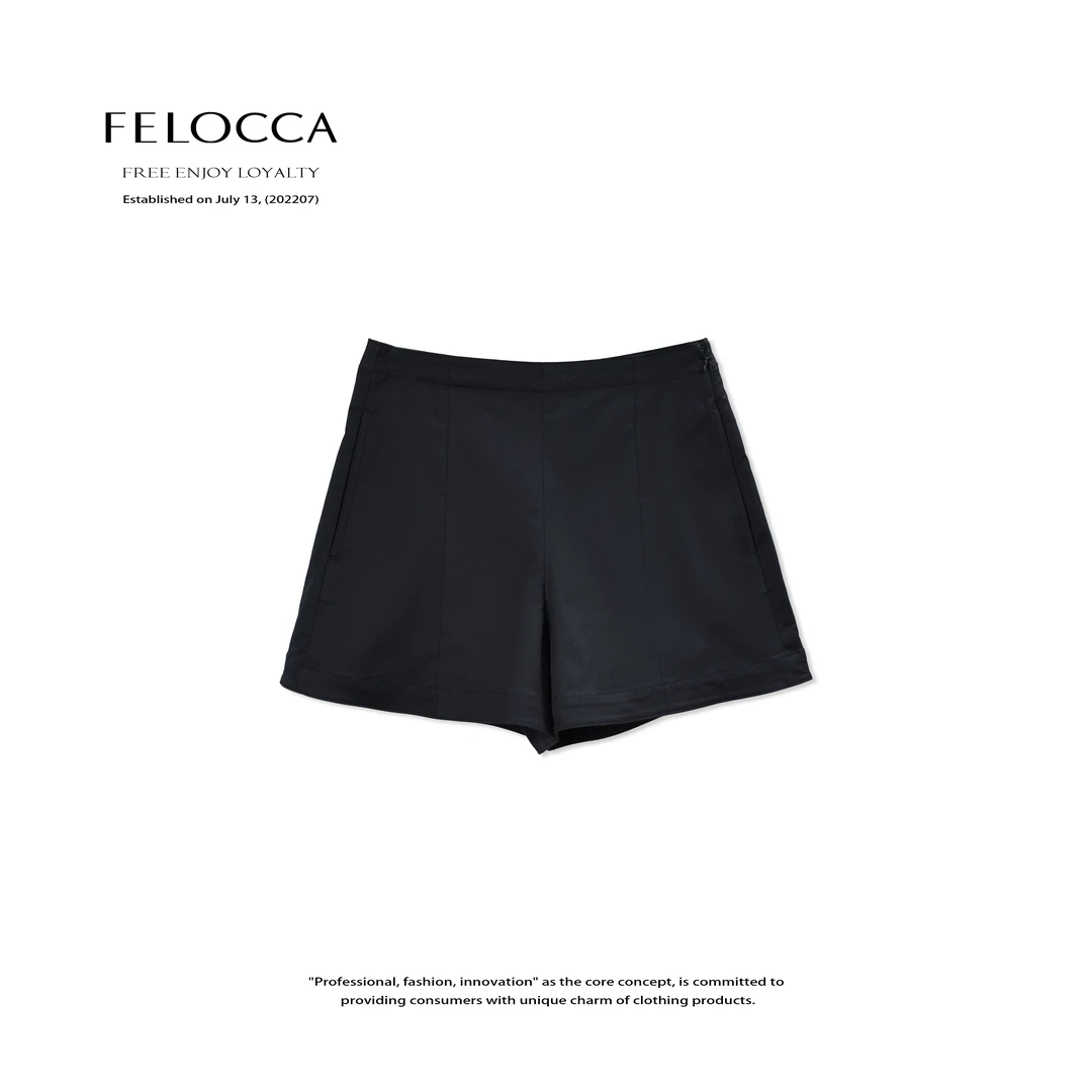 【FELOCCA】新款时尚百搭显瘦挺感短裤25SKZ256