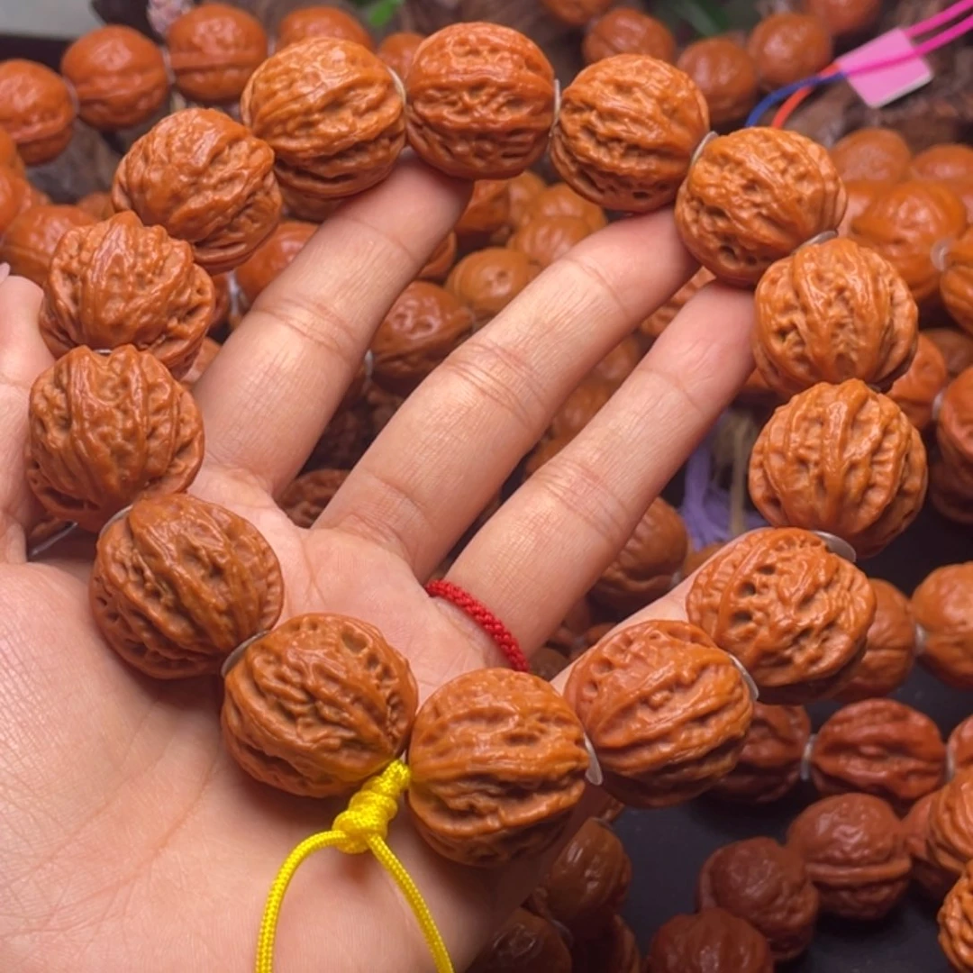 文玩核桃手串蓝****6麻花京八棱