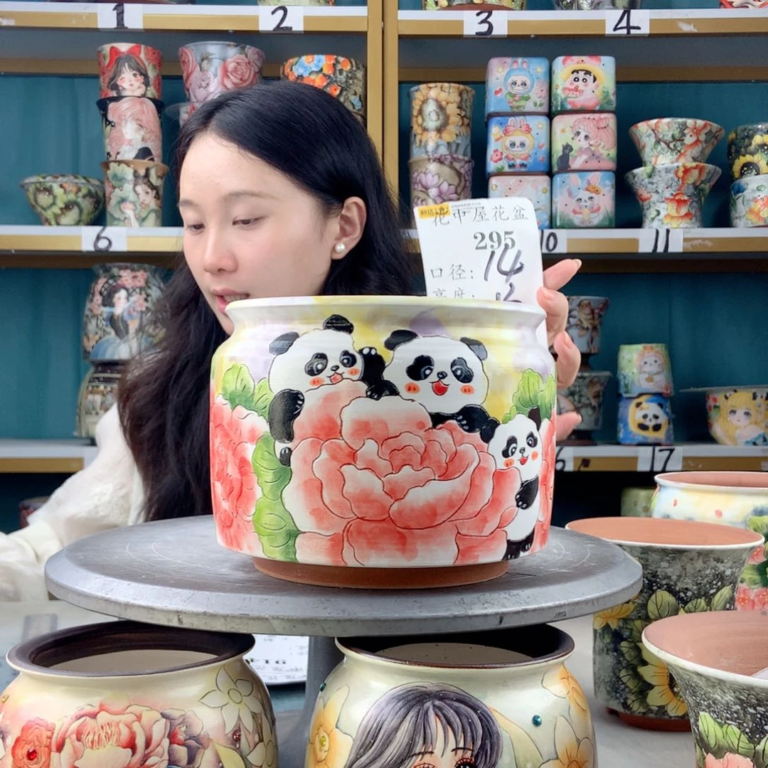 罐景德镇手工瑕疵295