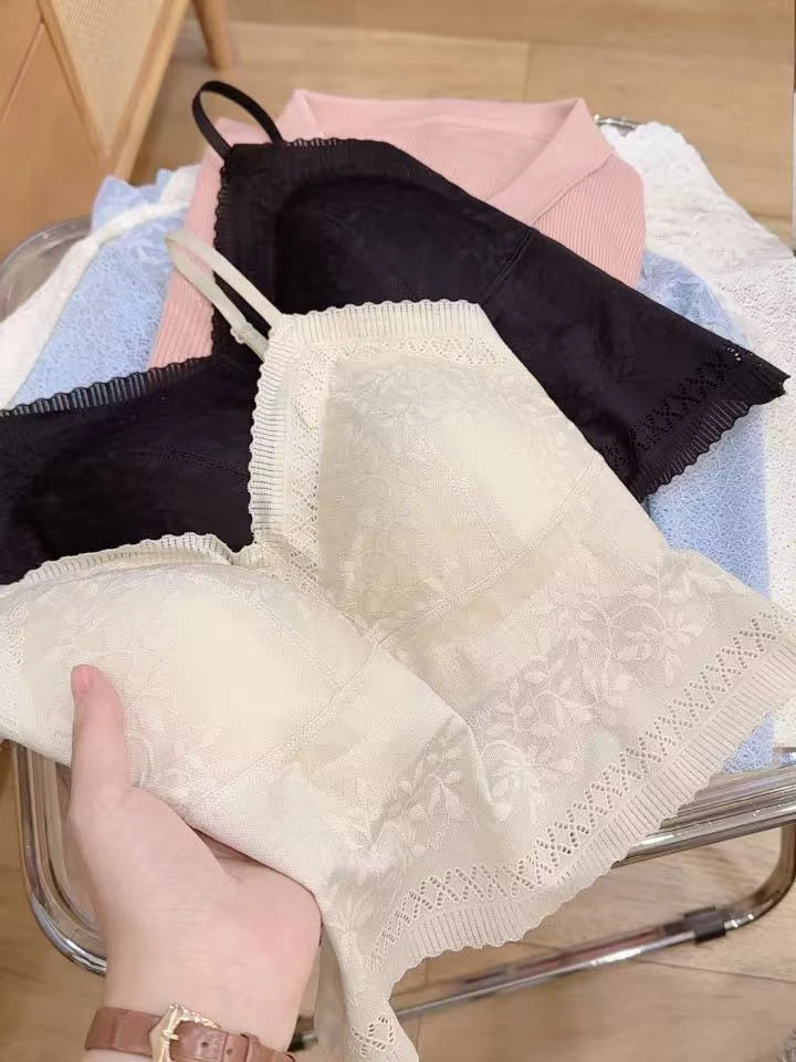 七言家巨好穿！法式蕾丝美背吊带 2501