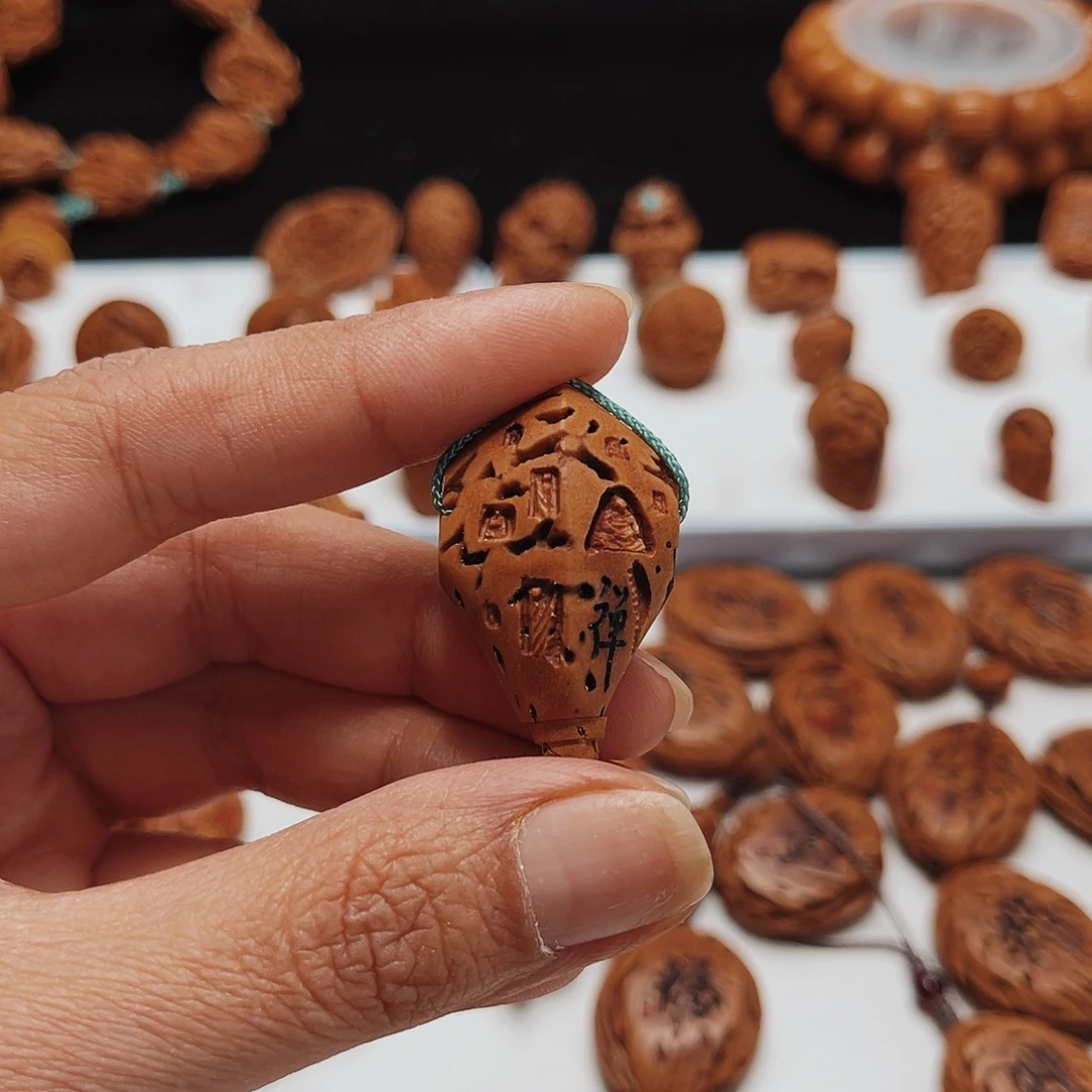 核桃手串/手链桃核手工制作工艺