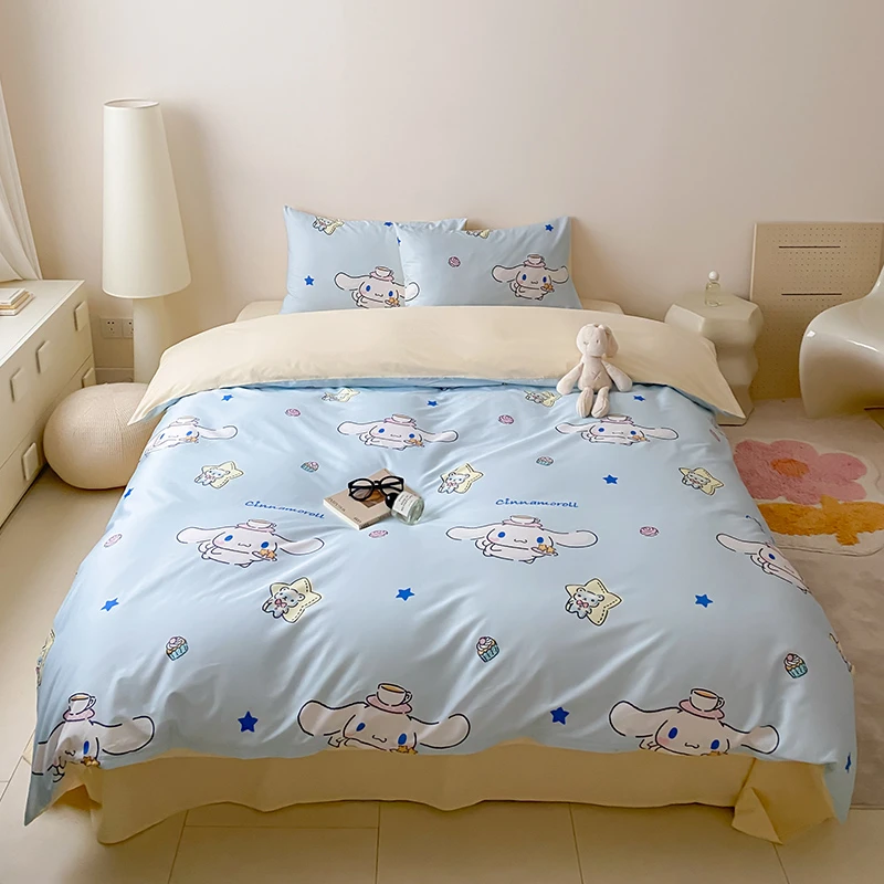 【晴美】三丽鸥卡通全棉印花单被套-全系列