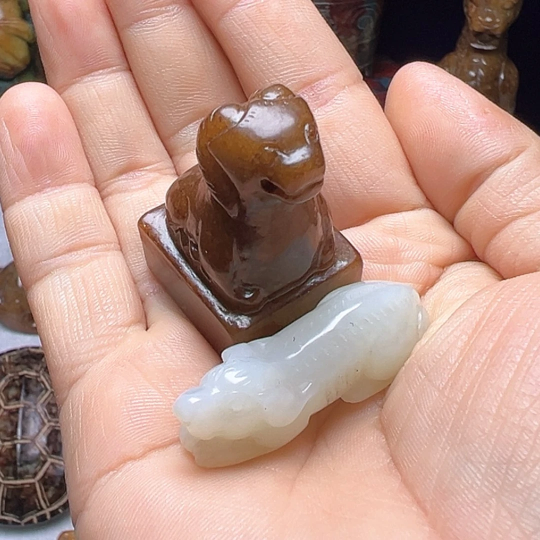 【闪购商品】和田玉挂件未镶嵌偶*