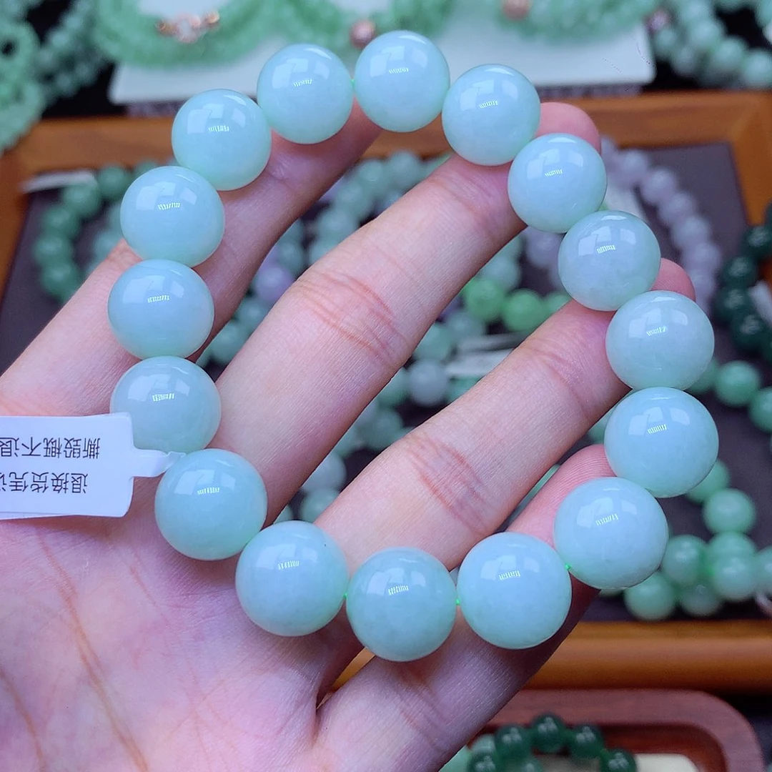 翡翠未镶嵌毛衣链