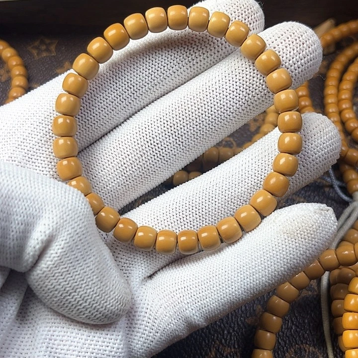 橄榄核手串/手链6.7清水核尖