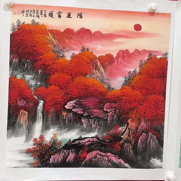 日新画作欣赏作品