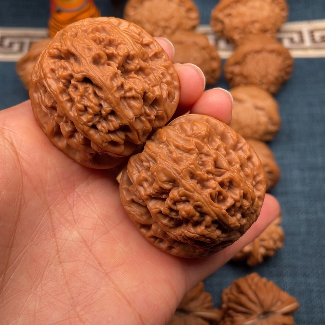 把件文玩核桃42全品原桩粗筋