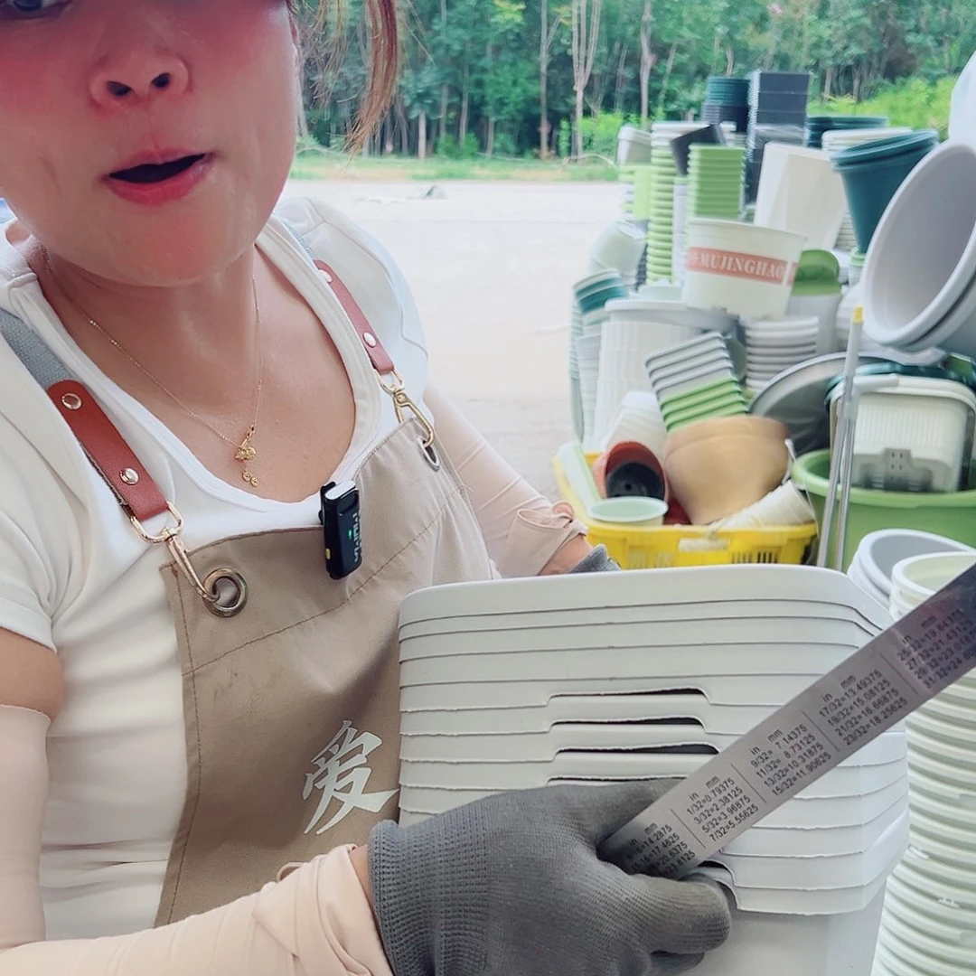 菜盆长55#灰白色5个无托