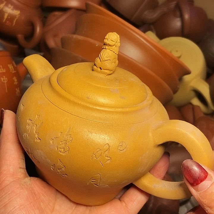 全手工制作宜兴紫砂壶