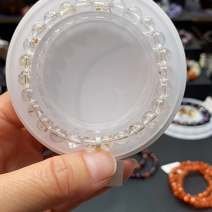 水晶手链未镶嵌豆*