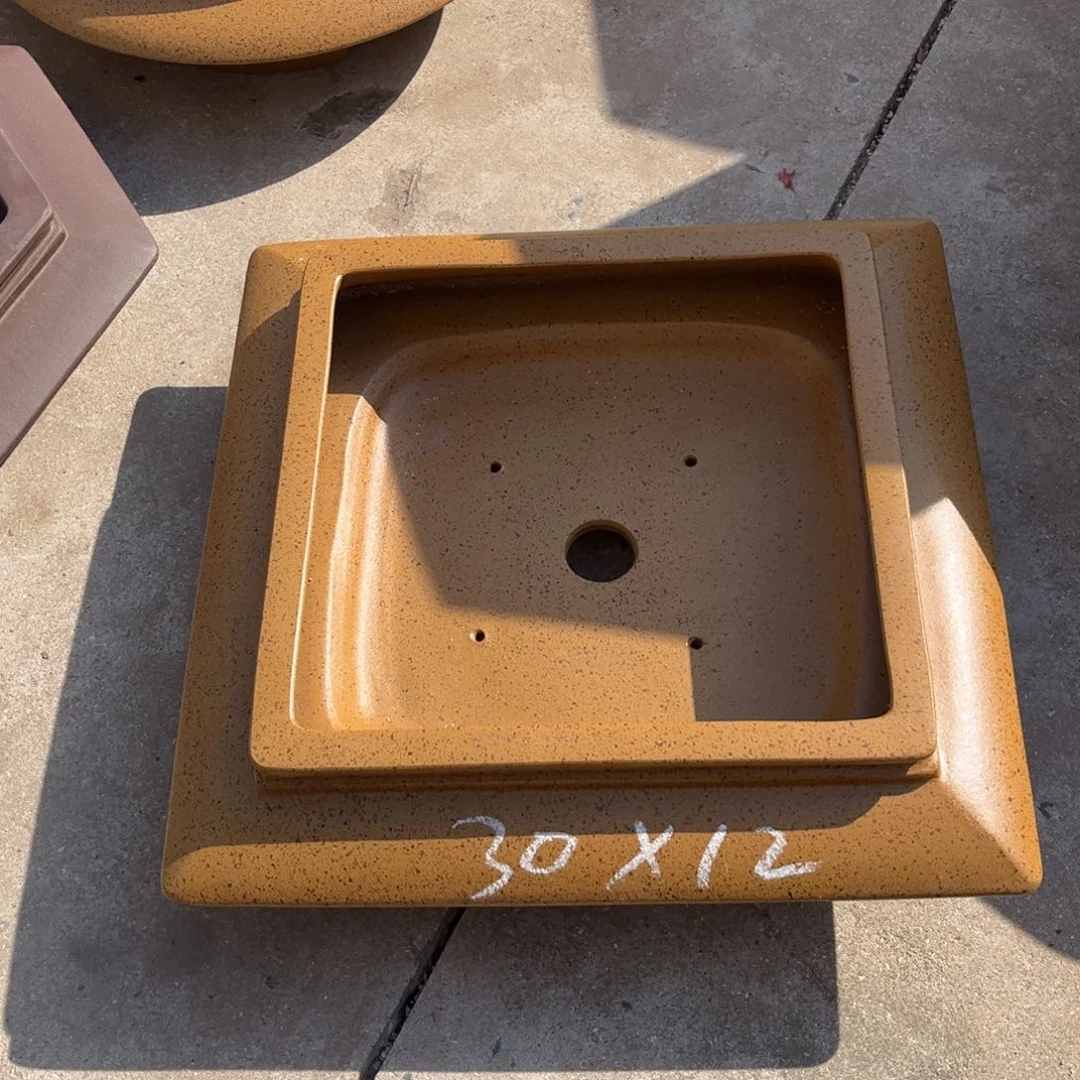 紫砂花盆盆景艺术