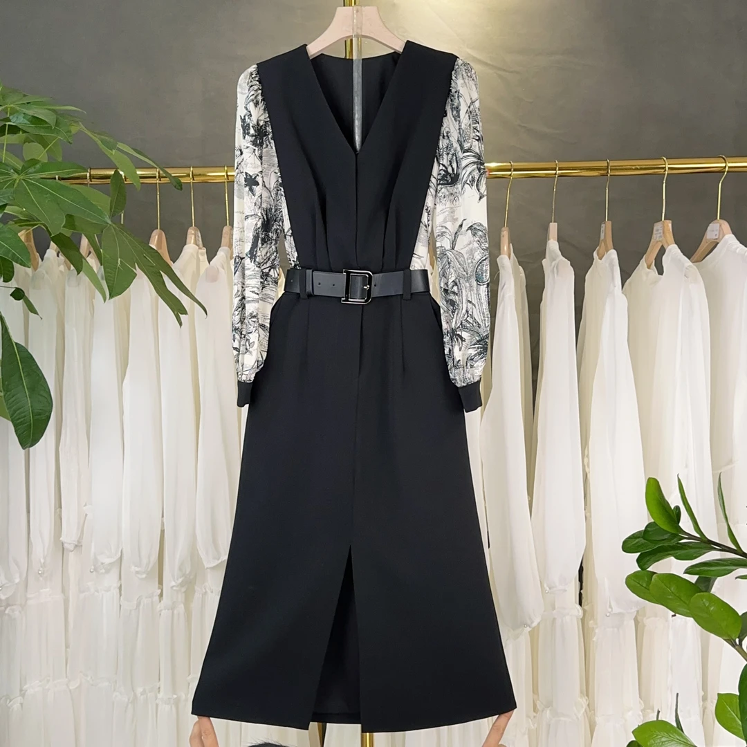 【RG1858】2025年时尚气质百搭减龄显瘦新款女装连衣裙