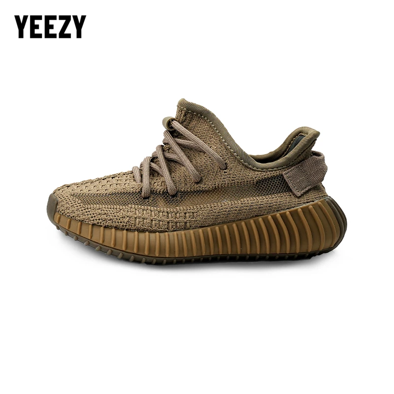 YEEZY椰子童鞋美洲大地男女童运动鞋透气网面飞织休闲软底宝宝鞋