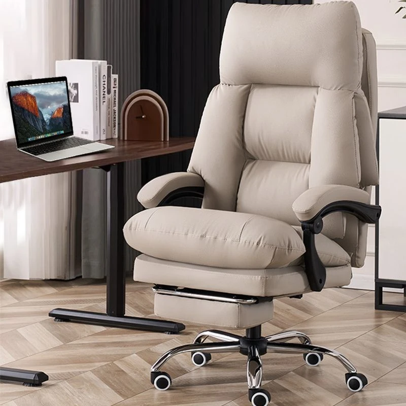 新疆西藏包邮电脑椅子靠背家用舒适办公室椅子老板椅升降可调节按