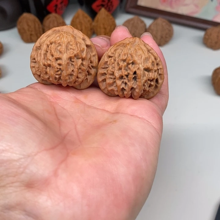 文玩核桃把件宫灯39+