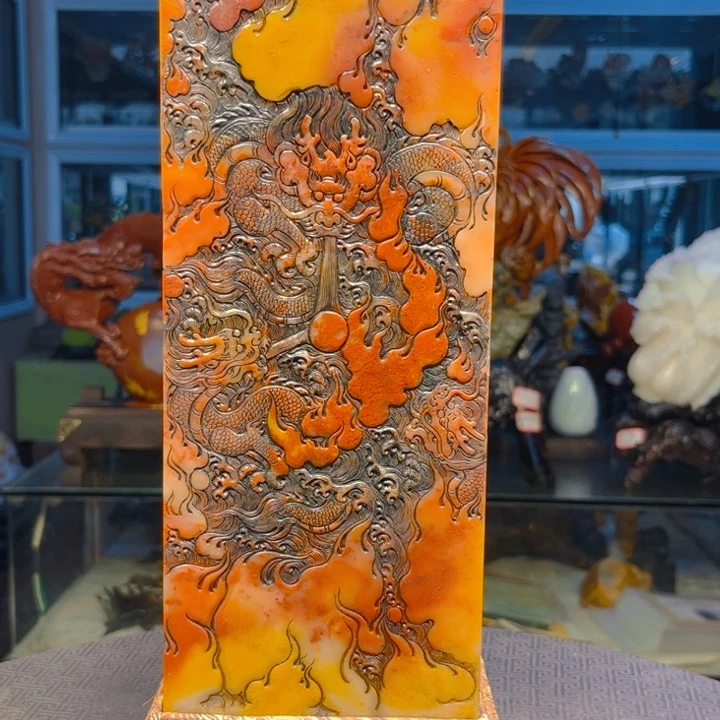 用***6寿山石寿山石雕刻艺术品