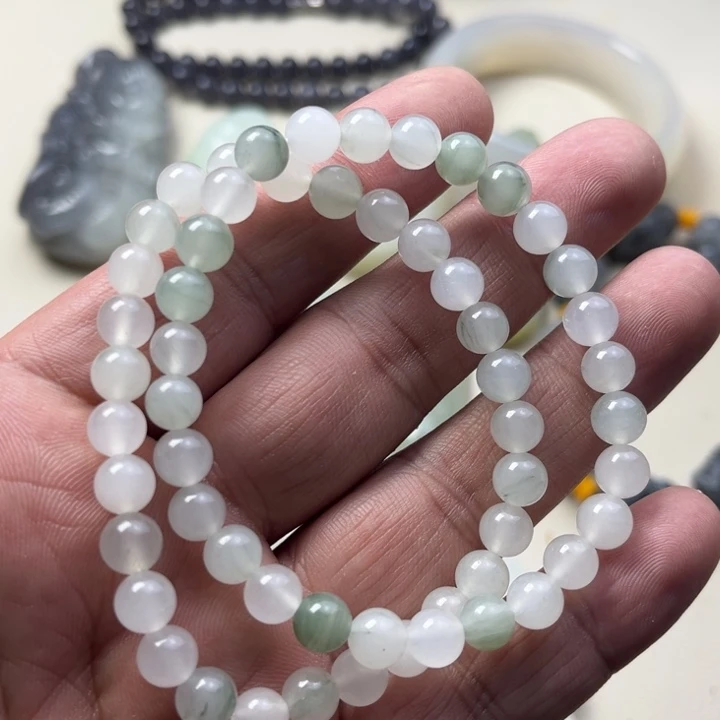 【闪购商品】石英质玉手链合金