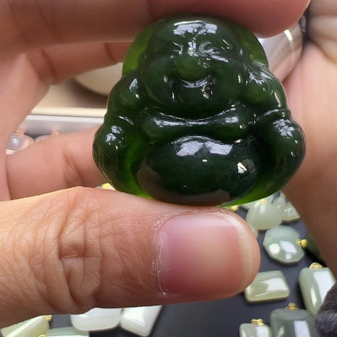 和田玉（碧玉）未镶嵌颈饰