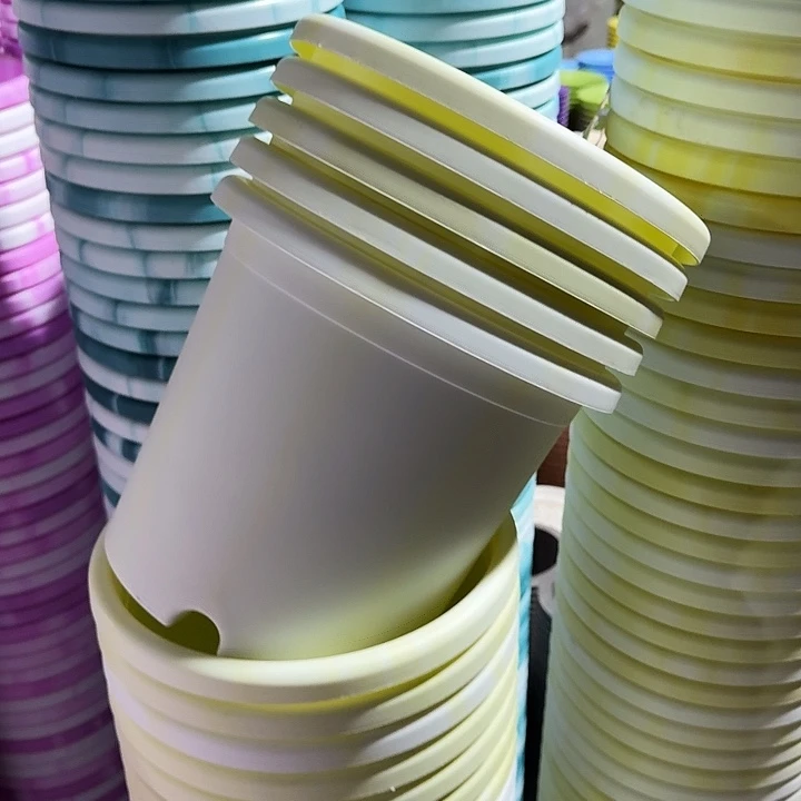 串色4#口径25浅黄色10个无托